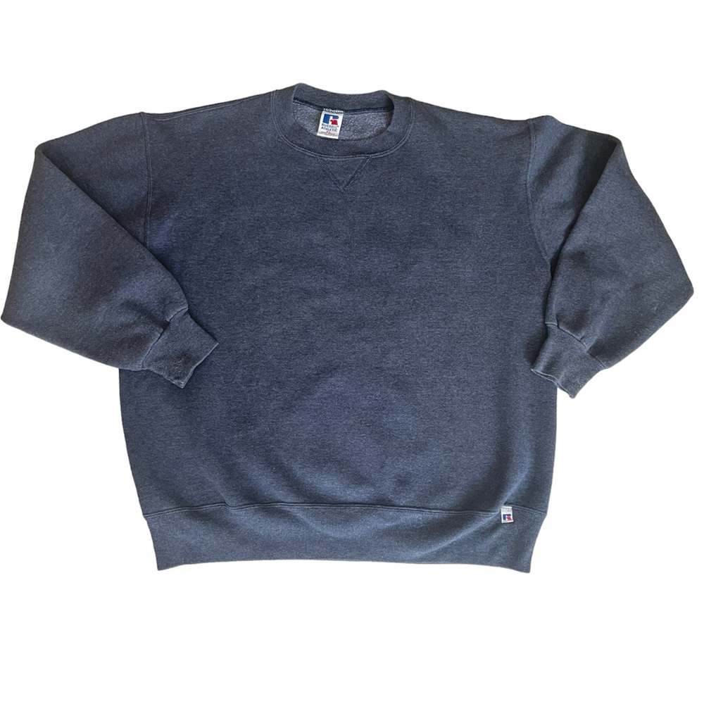 Vintage 90’s Russell Athletic USA Made Blue Sweatshirt XL